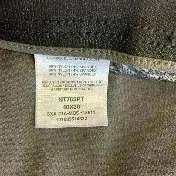 Wrangler men’s All Terrain -X- Gear 5 pocket pants size 40x30 dark moss green - Picture 7 of 7